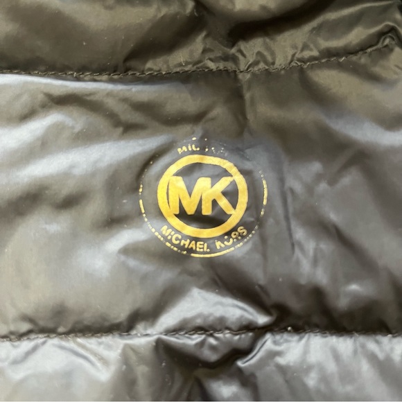 Michael Michael Kors Black Packable Down Jacket Size Large - Picture 4 of 10